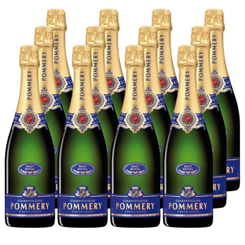 Pommery Brut Royal Champagne 75cl Crate of 12 Champagne